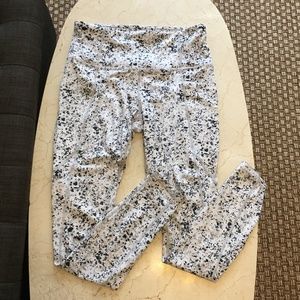 Athleta Salutation Stash Pocket Tight- Sandstone